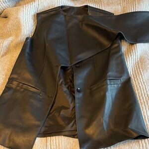 Arket Charcoal Gray Vest